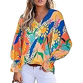 SeSe Code Flowy Tops Long Sleeve Blouses for Women Dressy Casual Dress Shirts Trendy 2024