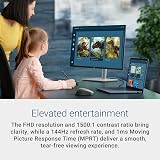 Dell 27 Plus S2725HSM Monitor 1080p 144Hz IPS 1ms FreeSync 99% sRGB view 2