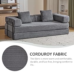 Convertible Sleeper Sofa Bed, Compression Folding