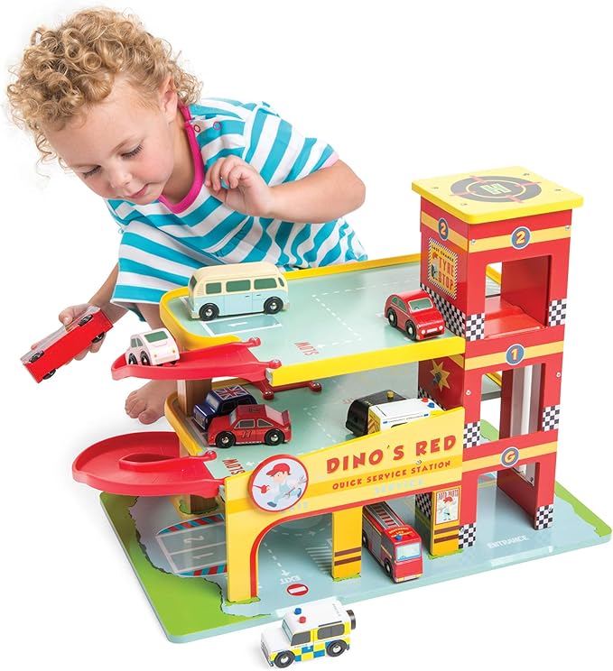 le toy van dino's garage