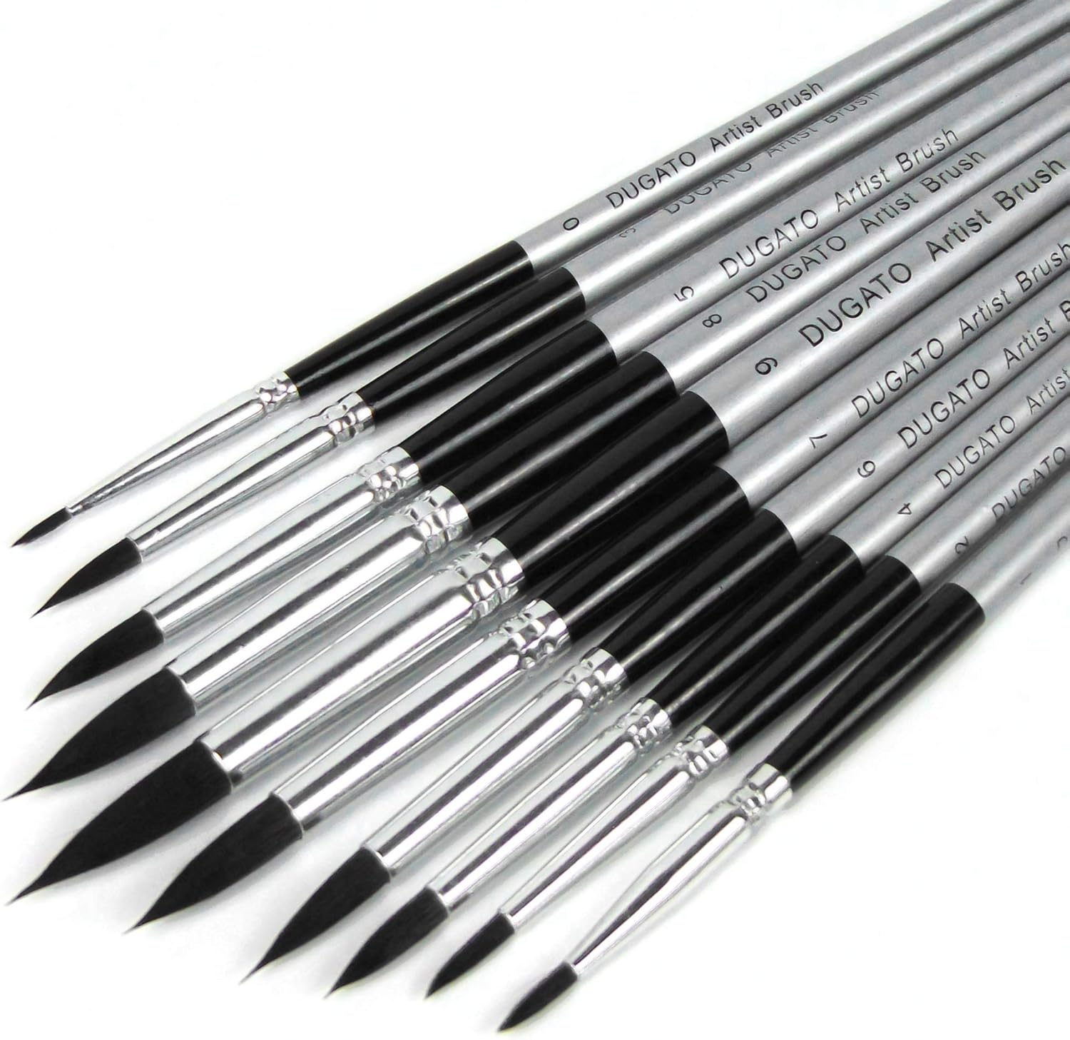 Amazon Com Artist Watercolor Brushes 10pcs Round Paint Brush Set