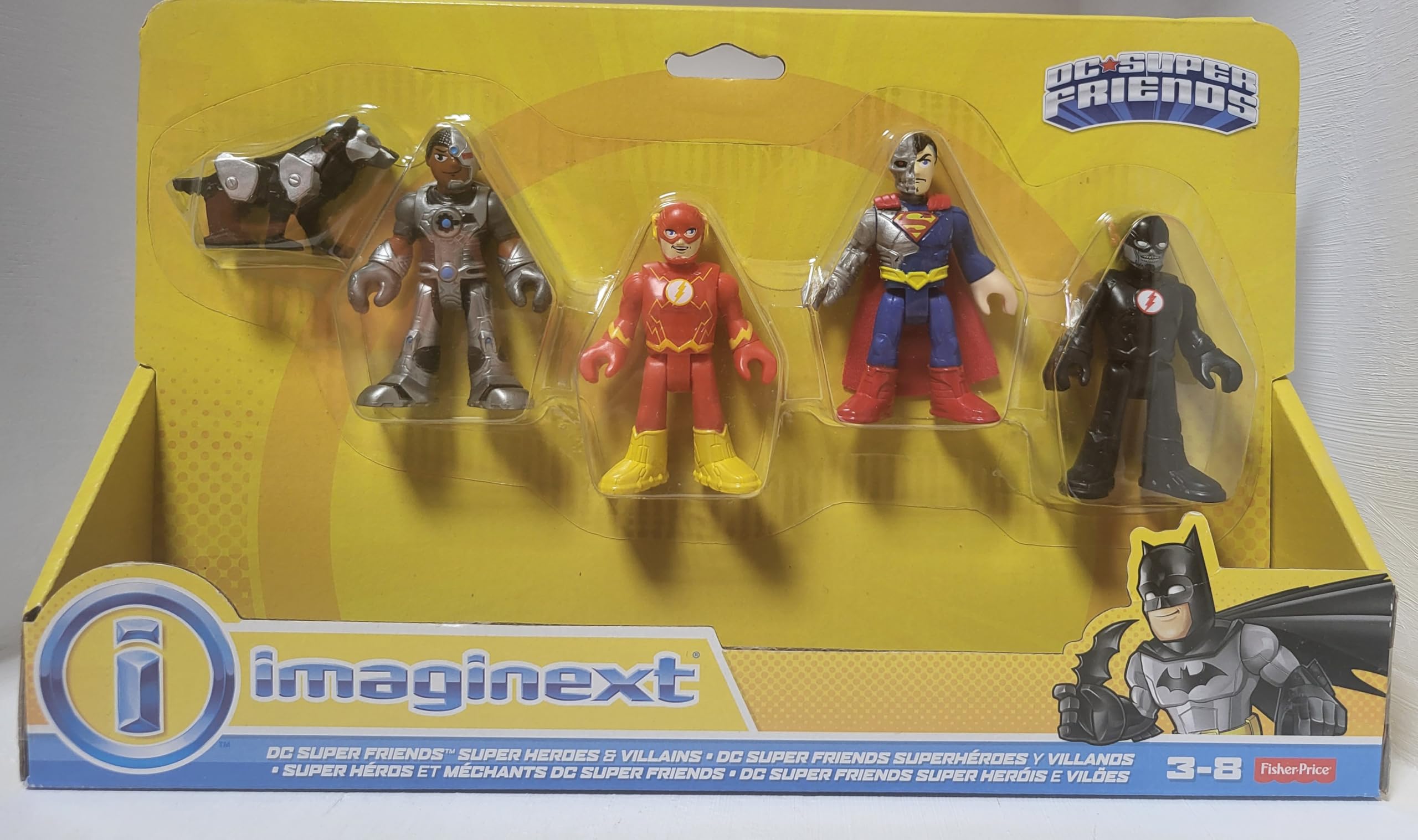 Imaginext DC Super Friends Super Heroes & Villains Figures