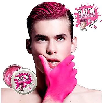 Amazon Com Play Do Temporary Hair Color Hair Wax Hair Clay