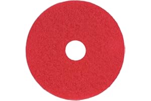 Sanico MVP Lead Off Premium Red Buff 17" Floor Pad (Box of 5)