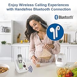 [New] VTech VG134 DECT 6.0 Cordless Home Phone with