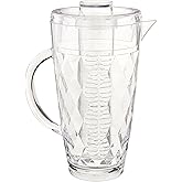 Prodyne Acrylic Diamond-Cut 70 oz. Fruit Infusion Pitcher