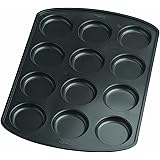 Wilton Premium Nonstick Muffin Top Pan, 12-Cavity