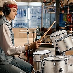 Ktaxon 22 Inch Adult Drum Set, 5-Piece Full-Size