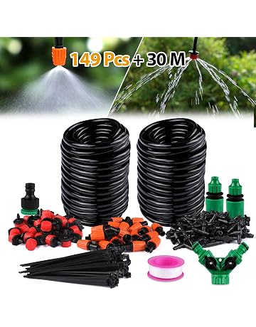 Kits de riego por goteo para equipos de riego automático | Amazon.es