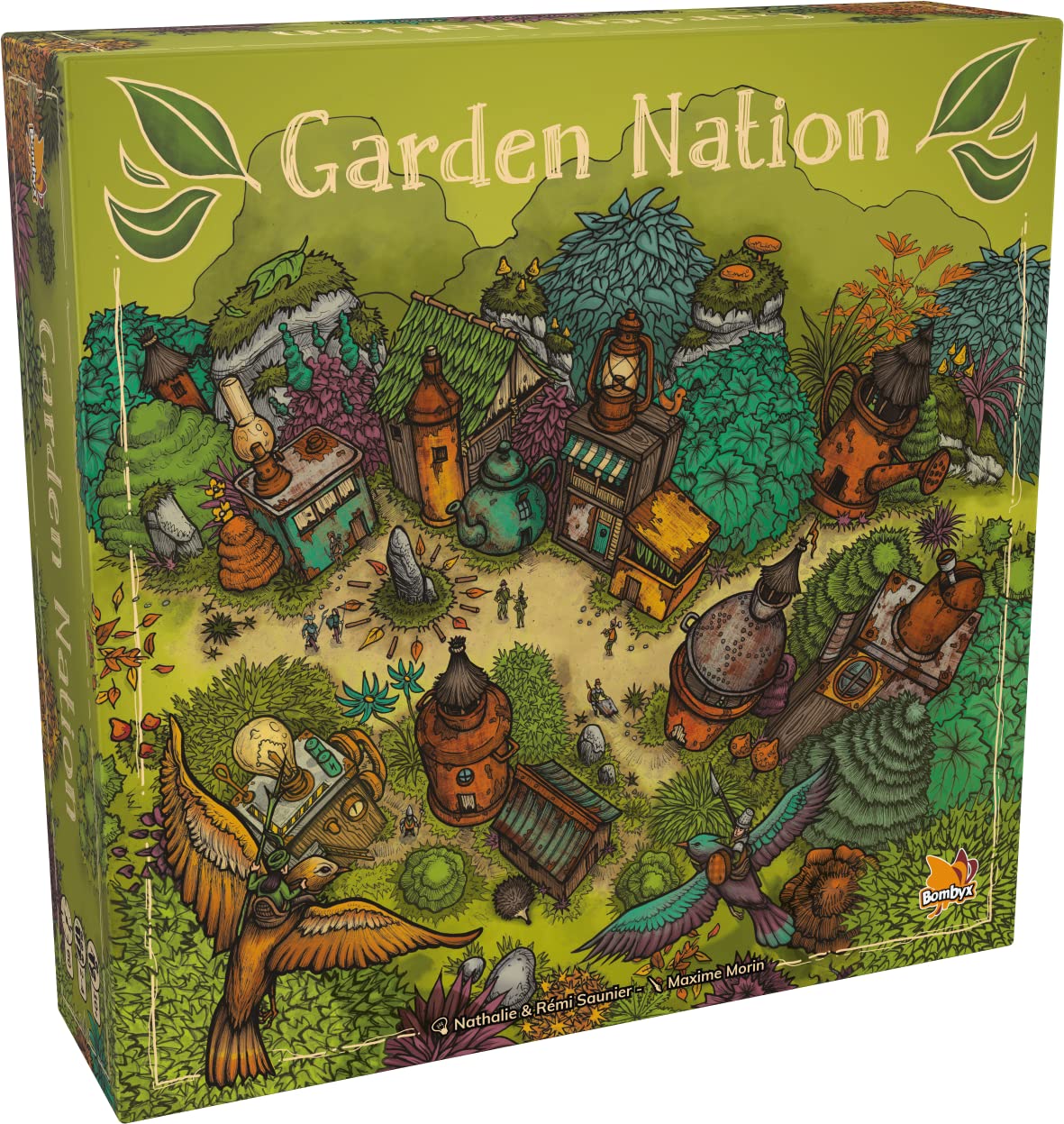 Holy Grail Games | Garden Nation | Board Game | Ages 10+ | 2-4 Players | 60-75 Minutes Playing Time