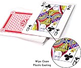 M.Y Giant A4 Deck of Playing Cards Waterproof Outdoor Garden Games view 4