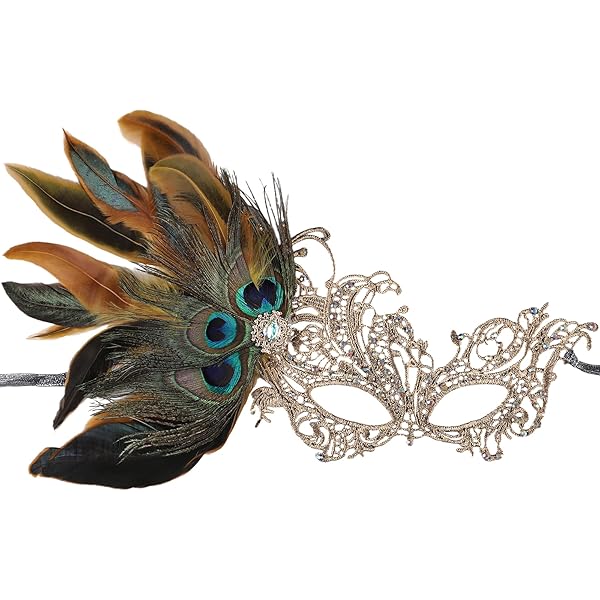 Amazon.com: MasqStudio Brocade Lace Masquerade Ball Mask