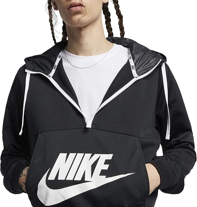 nike hybrid half zip hoodie