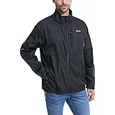 clothin Mens Lightweight Windbreaker Packable Jacket Water Resistant for Hiking Outdoor Cycling