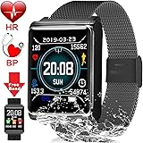 Amazon.com: Bluetooth 4.0 Smart Bracelet ID107 Smart Band ...