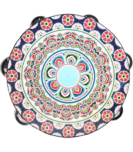 Amazon.com: IZZO 3438 10 inch ABS Shell Pandeiro with Brazilian