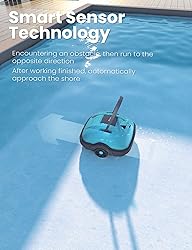 WYBOT Cordless Robotic Pool Cleaner, Automatic Pool