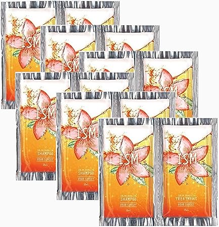 Amazon Ism イズム サロンクオリティー シャンプー トリートメントセット ディアサンセット ジャスミンブーケの香 お試しトライアル 各10ml 6 Smi シャンプー コンディショナーセット 通販