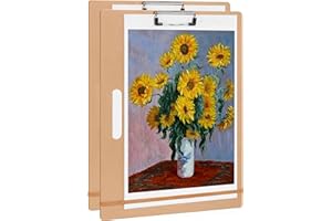 TX LITEART Sketch Board - 14" x 17.8" Portable Art Portable Drawing Board with Handle, Pack of 2 Drawing Tables & Boards