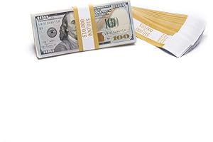 CAROUSELCHECKS Barred ABA $10,000 Currency Band Bundles (500 Bands)
