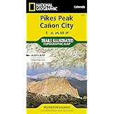 Pikes Peak, Cañon City Map (National Geographic Trails Illustrated Map, 137)