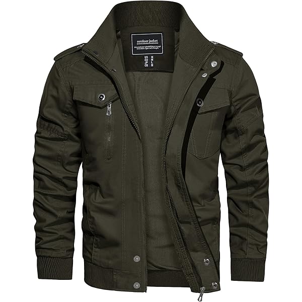 M65 Field Jacket Men Military Olive Green Cotton Vintage US Army