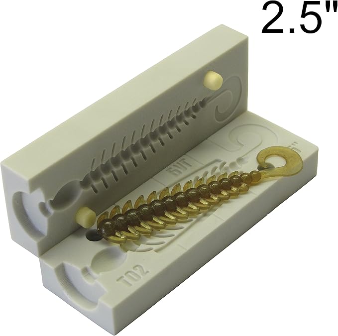 FatFish Bait Mold Model T02 Soft Plastiс Lure Making