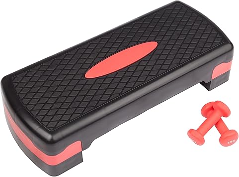 Ultrasport Incl - Conjunto de Pesas y Step para Fitness y Aerobic ...