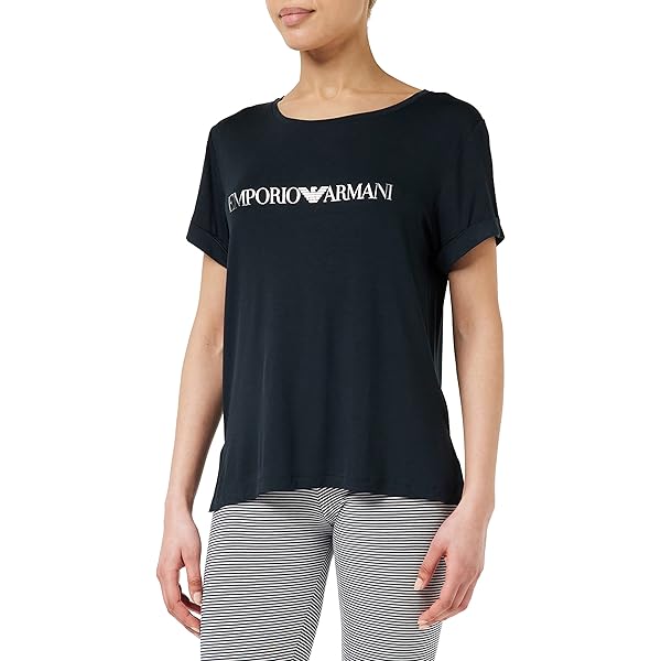 ARMANI Tシャツ ladies Emporio Armani womens Emporio Armani Women's T-shirt With
