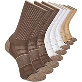Skechers Men's Work Collection Crew Mesh Ventilation Socks (8-Pack)