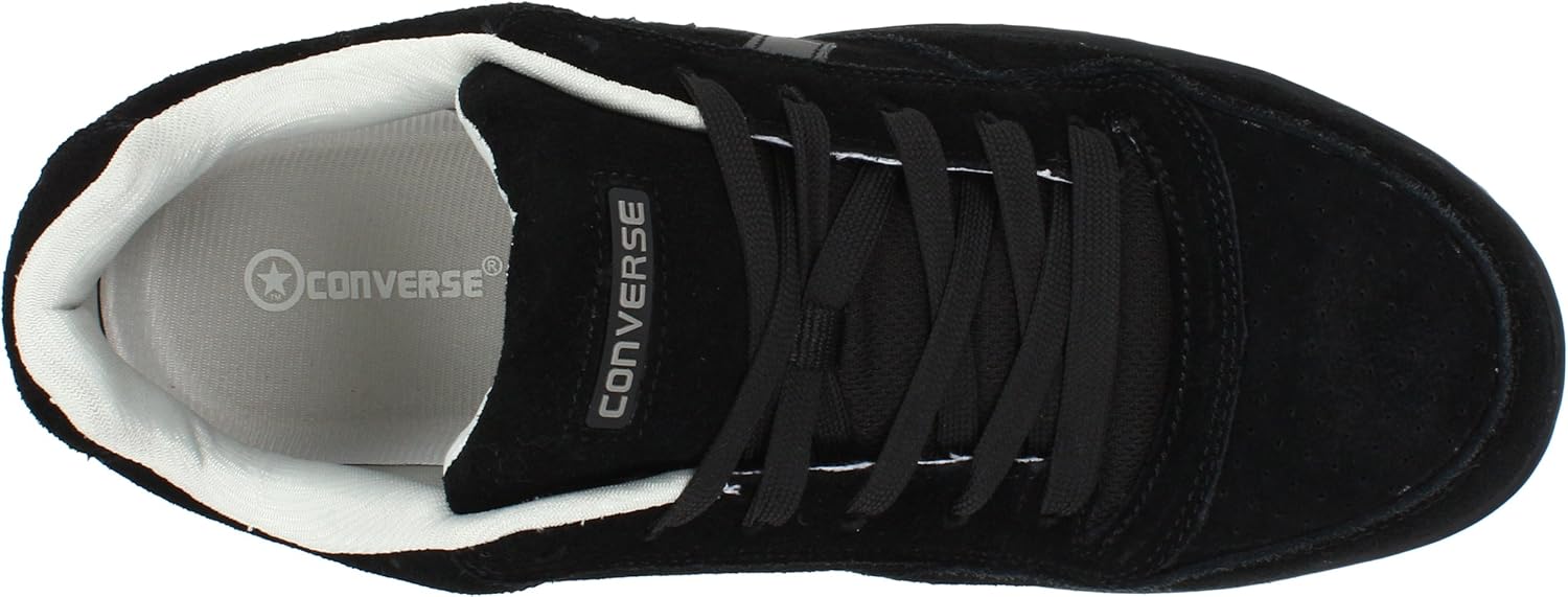 black polishable converse