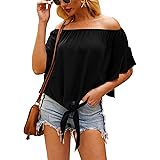 Hibluco Women's Fashion Off Shoulder Tops Sexy Floral Print Crop Tops