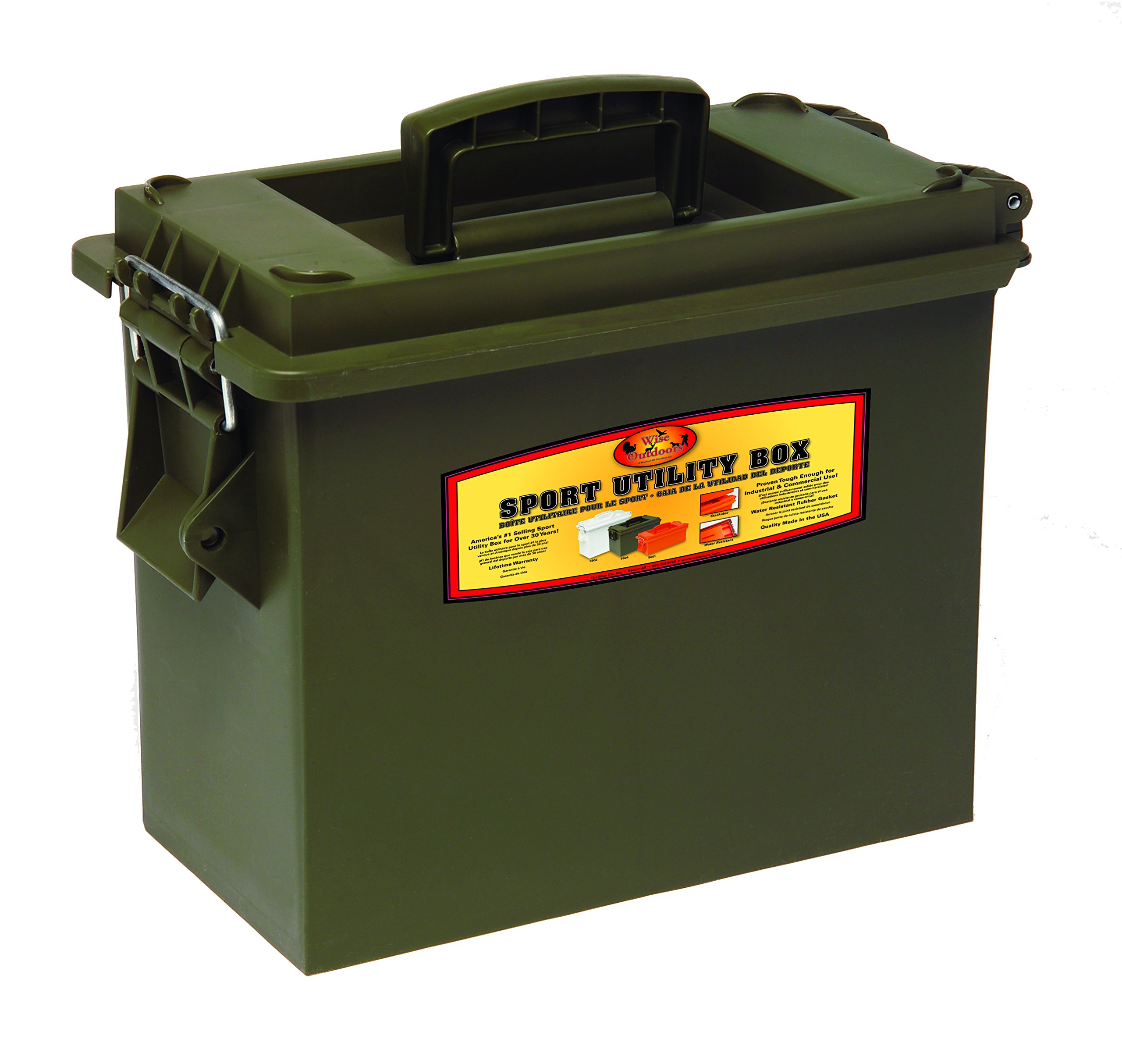 Galleon Wise Outdoors 560213 Tall Utility Dry Box, Green