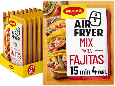 Embalagem de fajitas Airfryer 27x27g