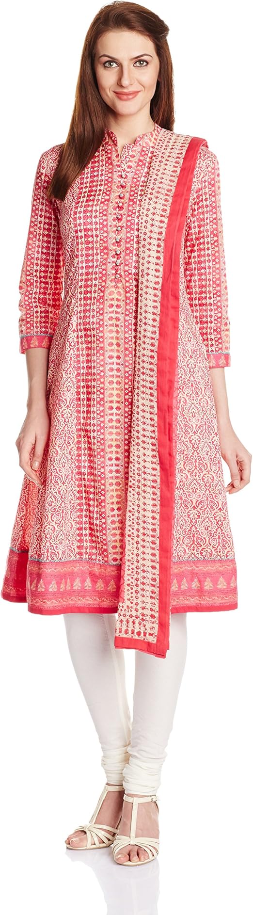 Buy BIBA Women's Anarkali Salwar Suit at Amazon.in