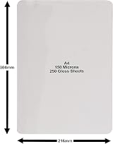 Deskit A4 Laminating Pouches Gloss 150 Micron Bulk Pack 250 sheets view 3