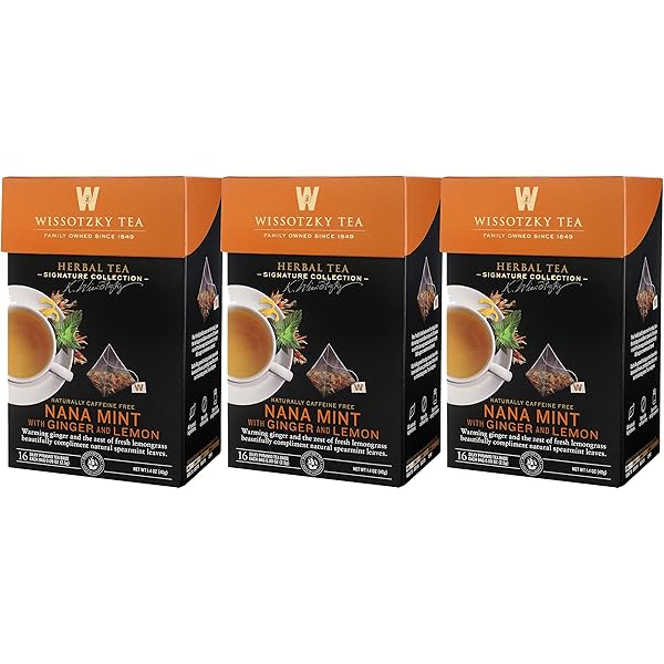 Amazon.com : Wissotzky Tea Signature Collection Nana Mint with