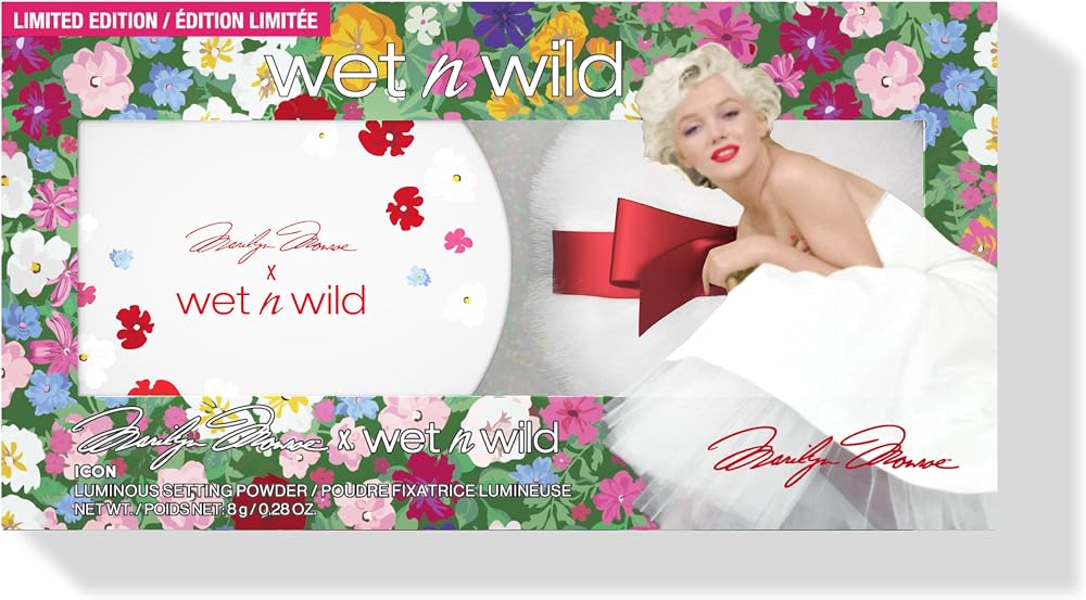 Wet n Wild Marilyn Monroe Icon Setting Powder Translucent Luminous Effect