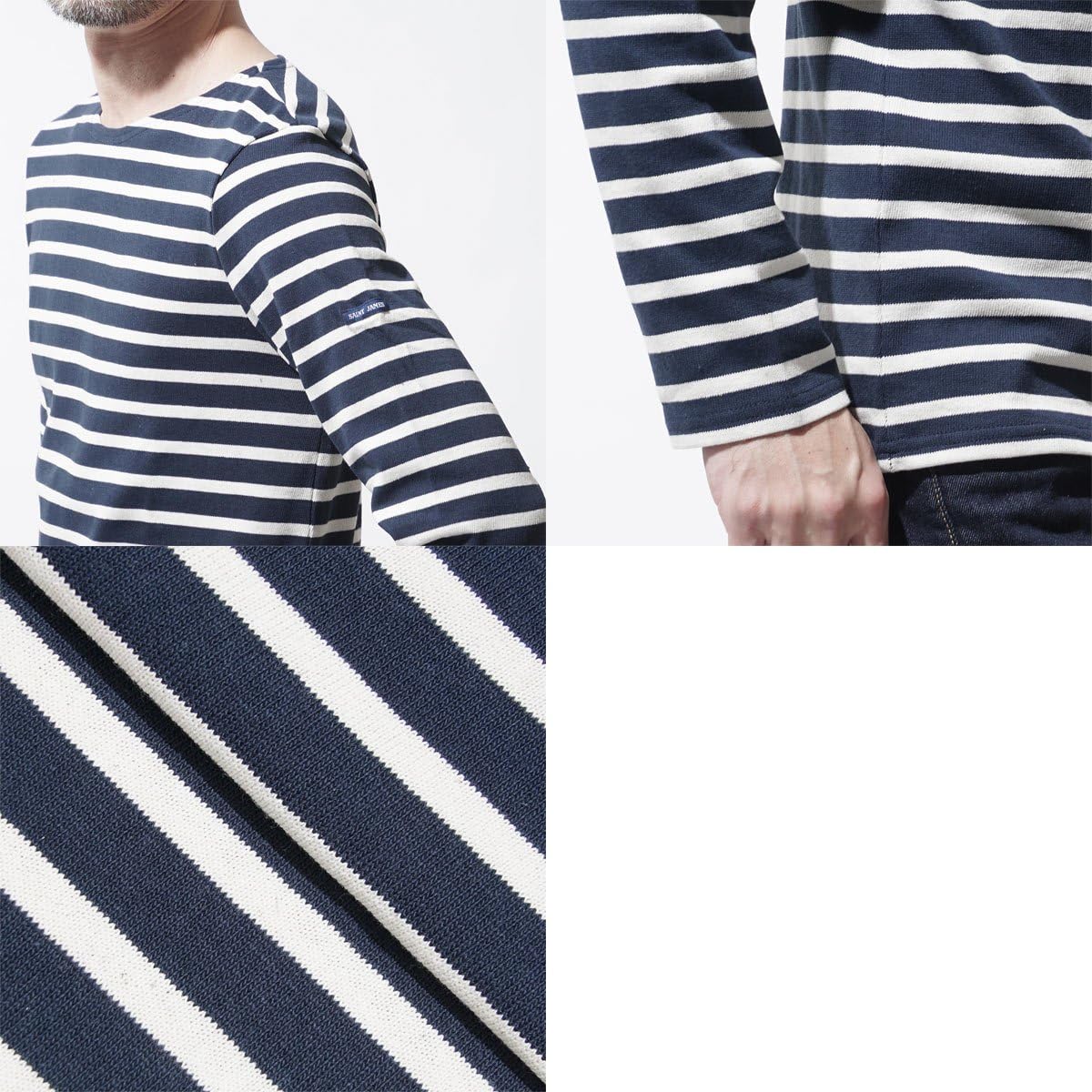 Amazon Co Jp セントジェームス Saint James ボートネック 長袖ｔシャツ Xsサイズ Meridien メリディアン 並行輸入品 服 ファッション小物