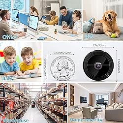 Mini Hidden Spy Camera, WiFi Wireless Small
