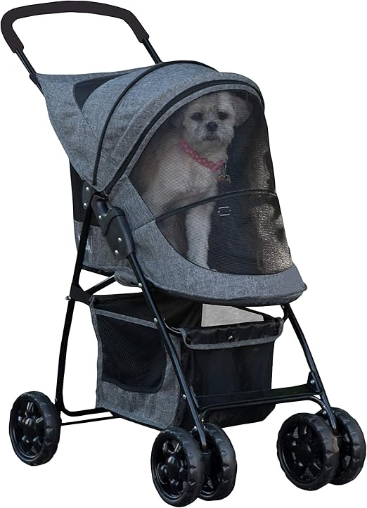 Pet Gear Happy Trails Pet Buggy für Katzen und Hunde Amazon.de Haustier