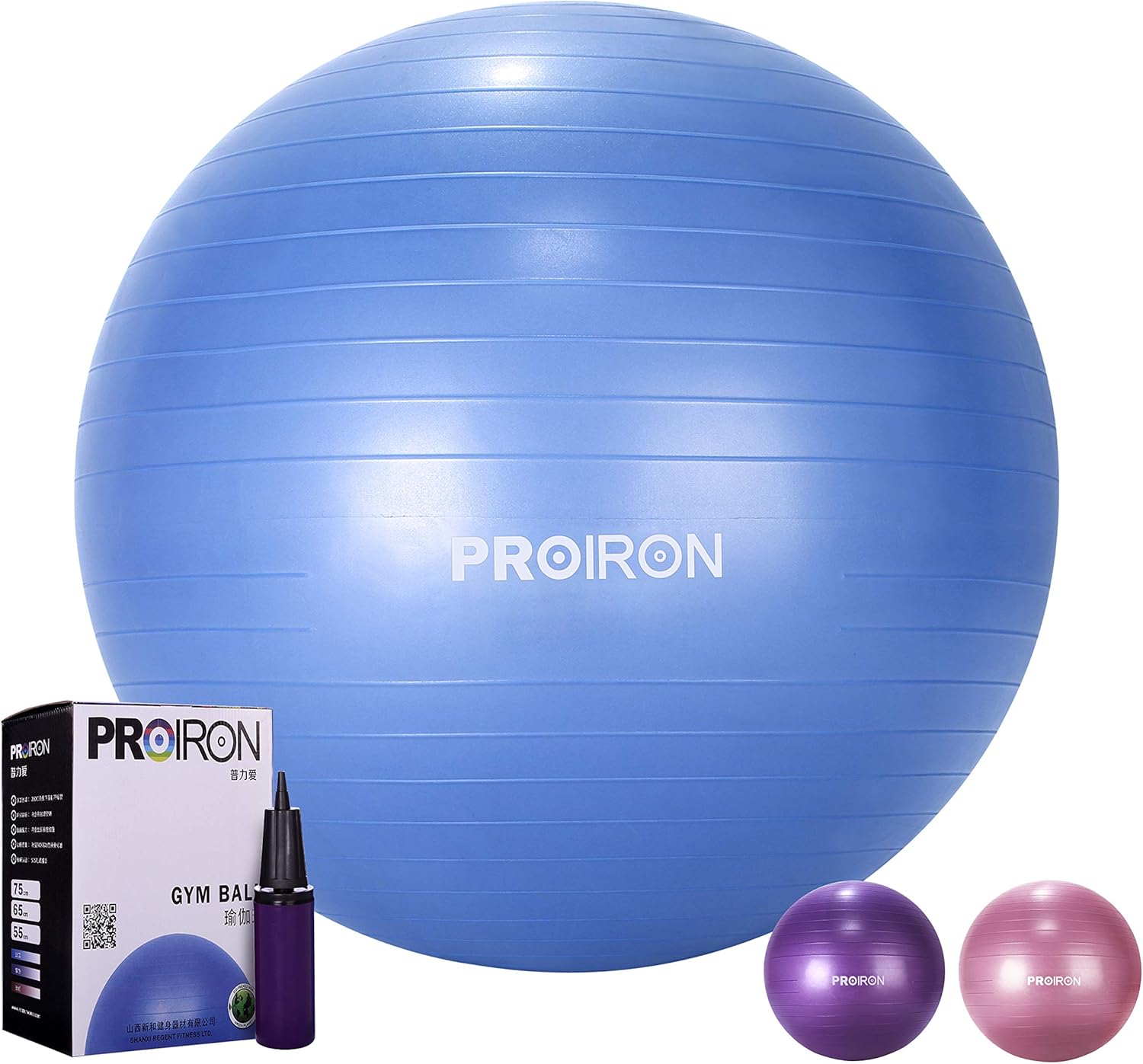 PROIRON Pelota de Ejercicio Anti-Burst Pelota Gimnasia para Yoga ...