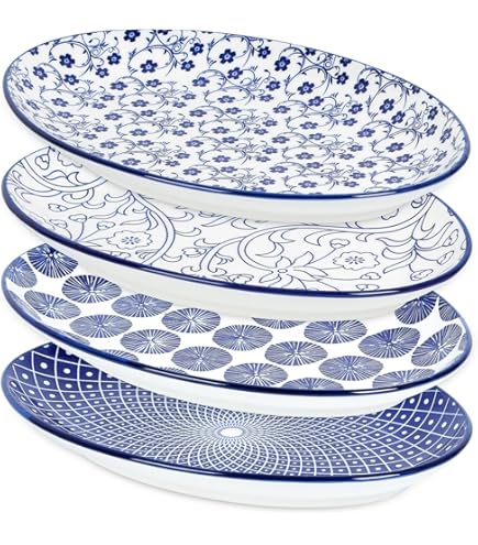 Amazon.com | Hand Painted Nino Parrucca Large Platter - Handmade