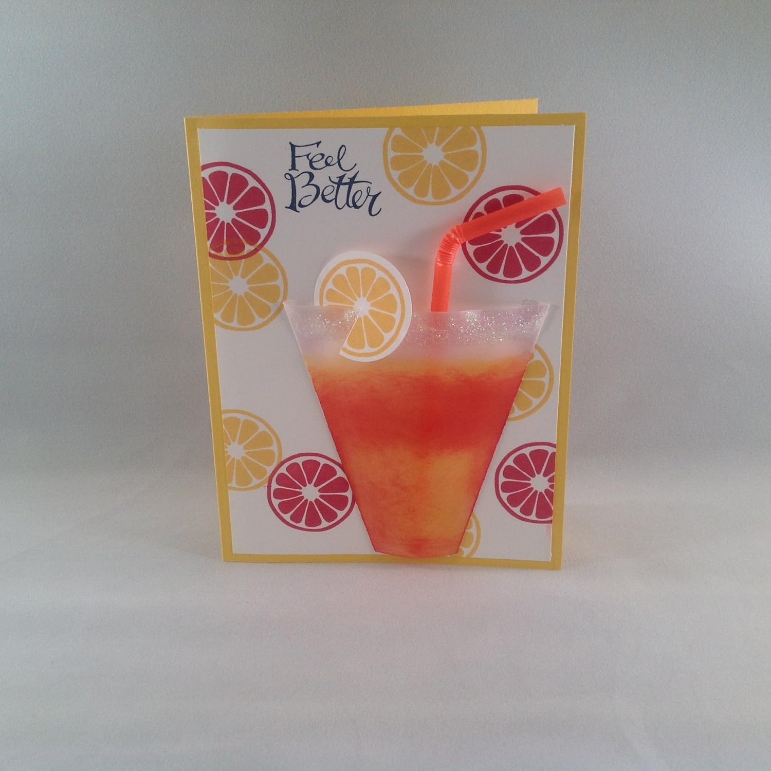 Cocktail Card Handmade