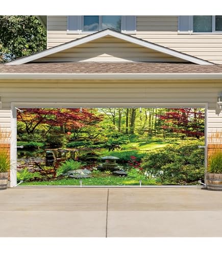 Amazon.com: CSFOTO 6x13ft Beautiful Coast View Garage Door