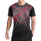 Men's Athletic T-Shirt Performance Gym Shirt Moisture Wicking Quick Dry Running Workout Short Sleeve Tops