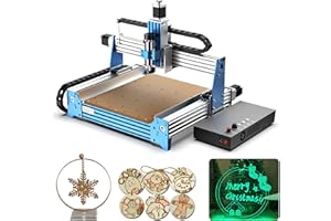 Genmitsu CNC Router Machine PROVerXL 4030 for Wood Metal Acrylic MDF Carving Arts Crafts DIY Design, 3 Axis Milling Cutting Engraving Machine, Working Area 400 x 300 x 110mm (15.7''x11.8''x4.3'')