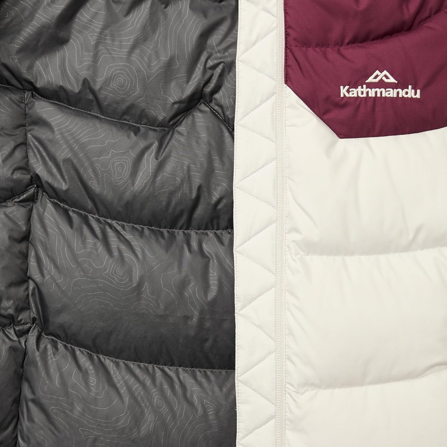kathmandu epiq hooded down jacket