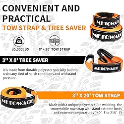 METOWARE Offroad Recovery Kit - 3" x8' Tree
