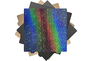 Imdinnogo 3D Printer Multicolor Build Plate 235x235mm for Ender 3: 9.25x9.25in Texture PEI Coating - Colorful and Shiny PEY Film Spring Steel Plate for Ender 3 S1 Ender 3 V2 Ender 3 Pro Ender 5 BCZAMD